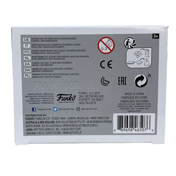 Funko Pop The Noid 17 Target Exclusive New Non Mint Box Funko Pop Domino’s Glows - Picture 7 of 8